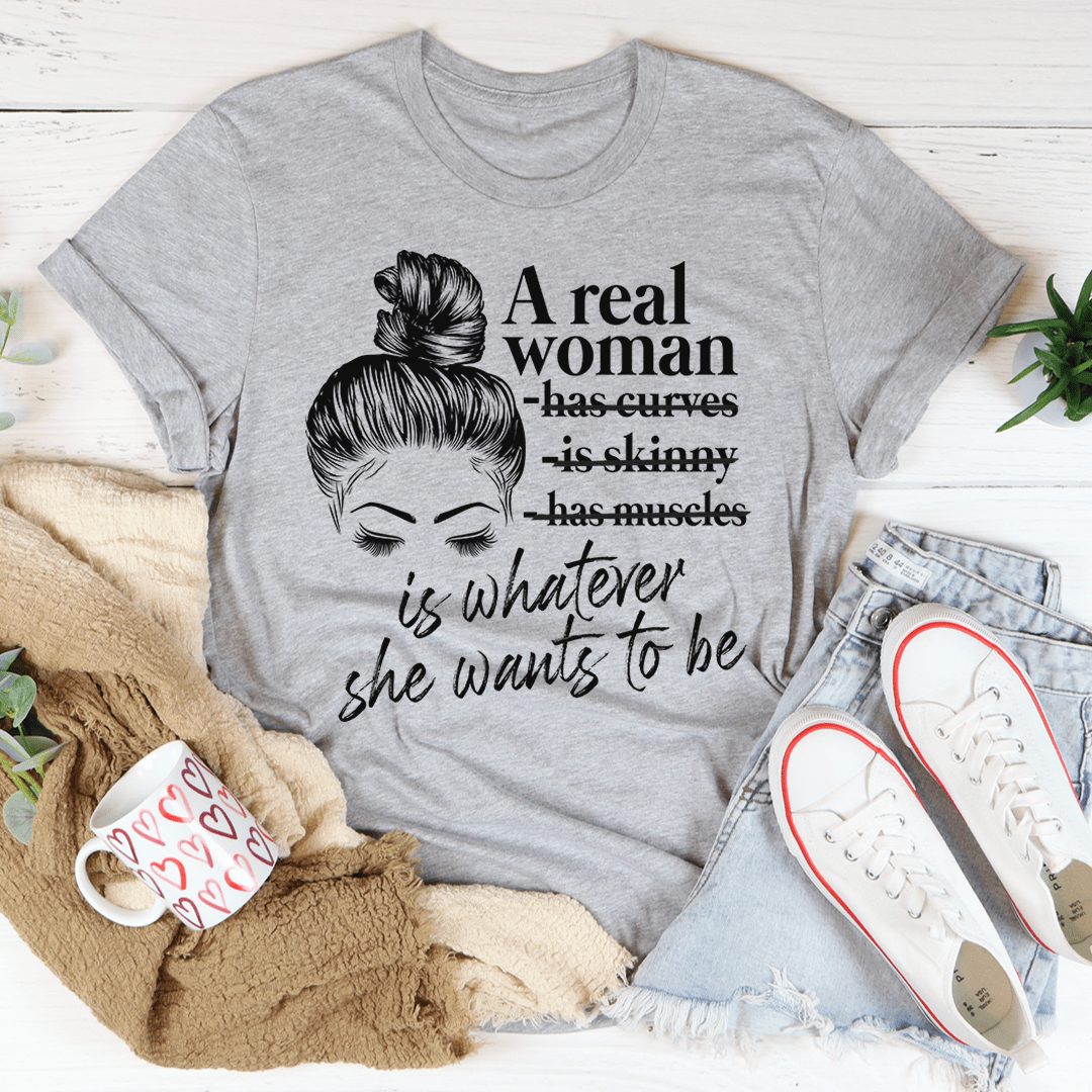 A Real Woman Tee shopmerchmallow A Real Woman Tee