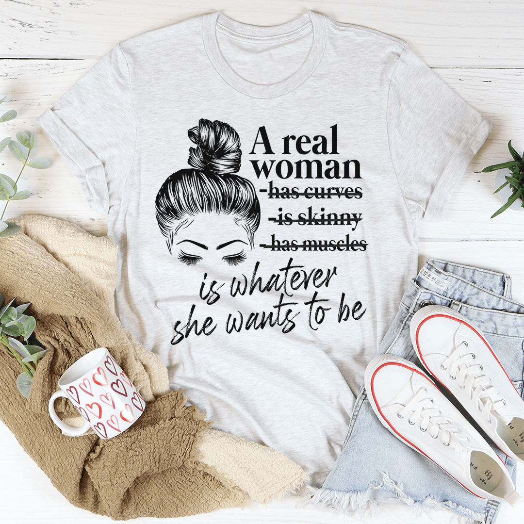A Real Woman Tee shopmerchmallow A Real Woman Tee