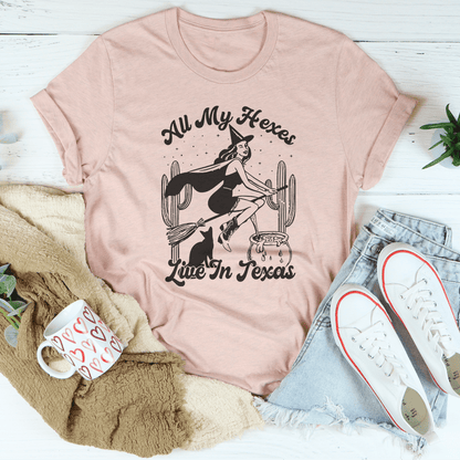 All My Hexes Live In Texas Tee shopmerchmallow All My Hexes Live In Texas Tee