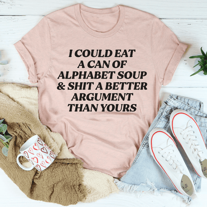 Alphabet Soup Tee shopmerchmallow Alphabet Soup Tee