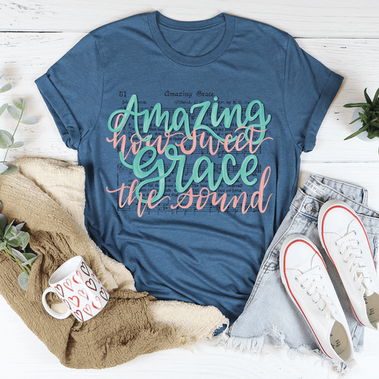 Amazing Grace Song Tee shopmerchmallow Amazing Grace Song Tee
