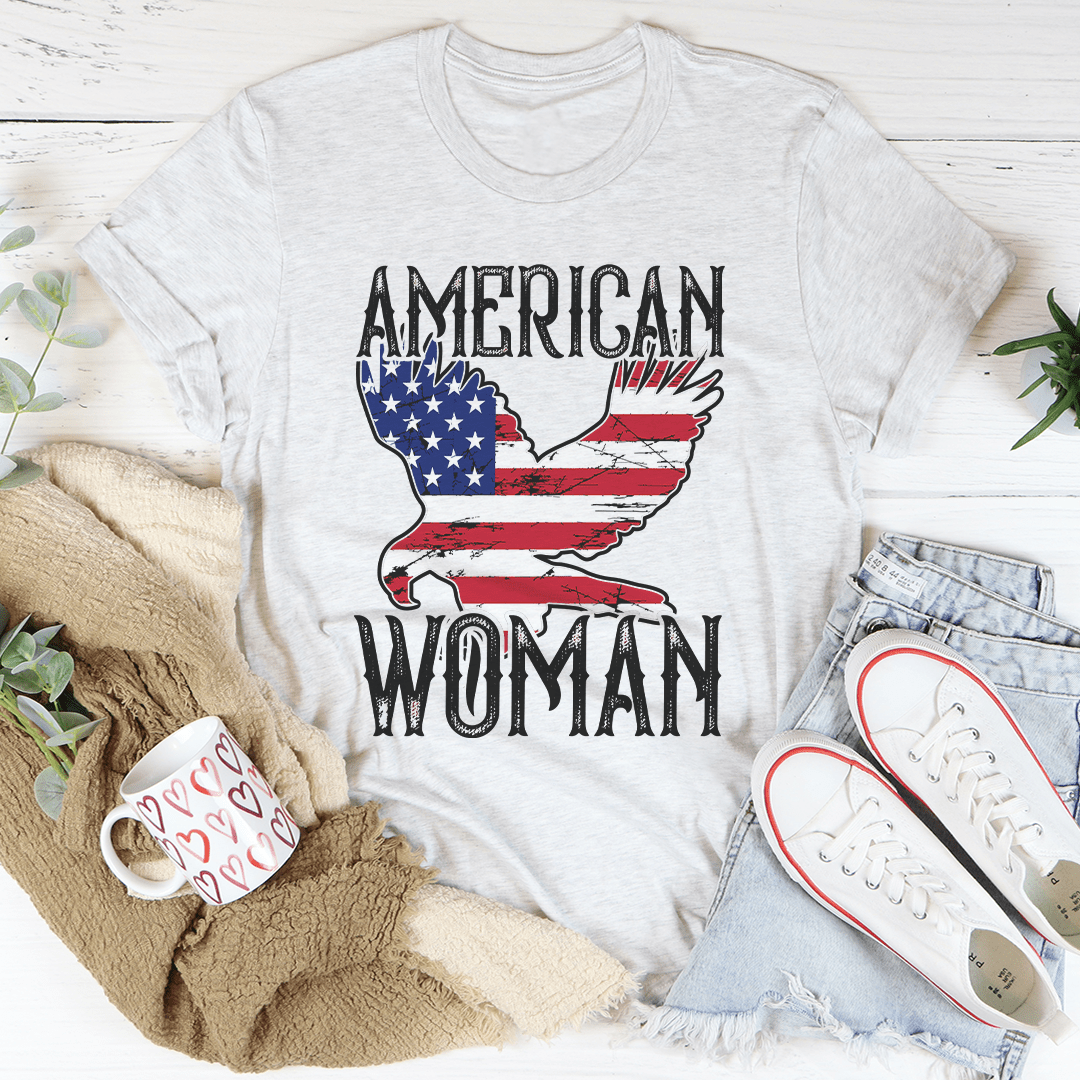 American Woman Eagle Tee shopmerchmallow American Woman Eagle Tee