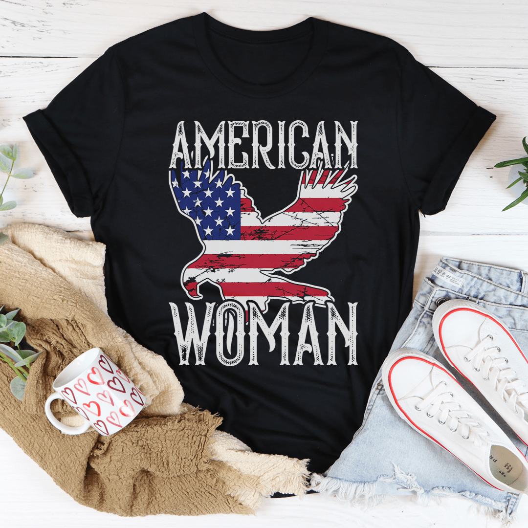 American Woman Eagle Tee shopmerchmallow American Woman Eagle Tee