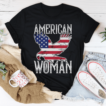 American Woman Eagle Tee shopmerchmallow American Woman Eagle Tee
