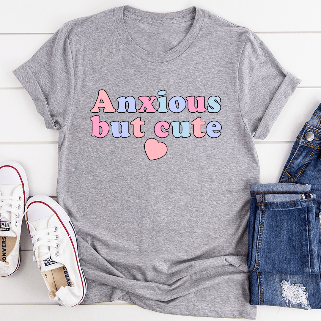 Anxious But Cute Tee shopmerchmallow Anxious But Cute Tee