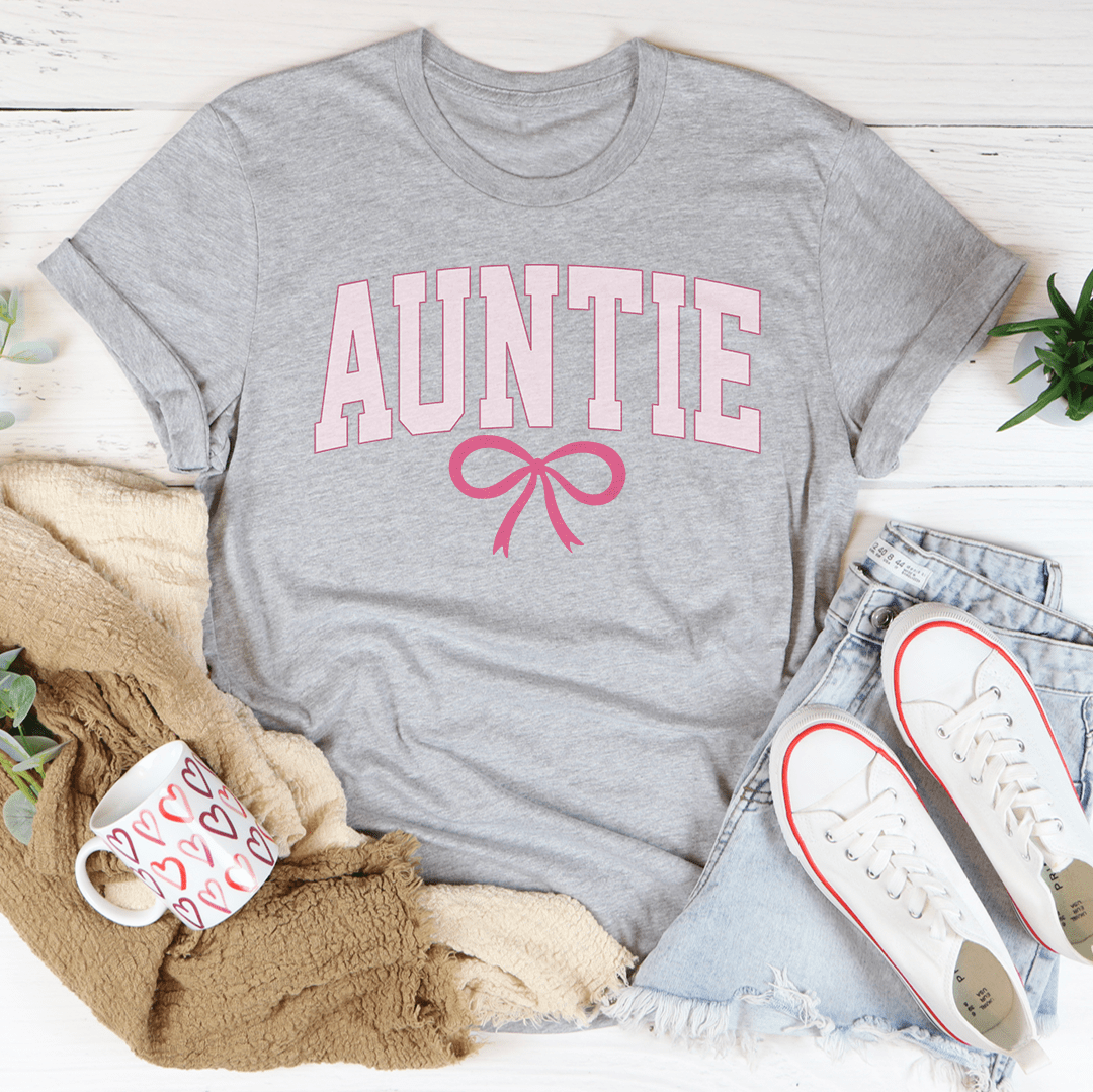 Auntie Coquette Bow Tee shopmerchmallow Auntie Coquette Bow Tee