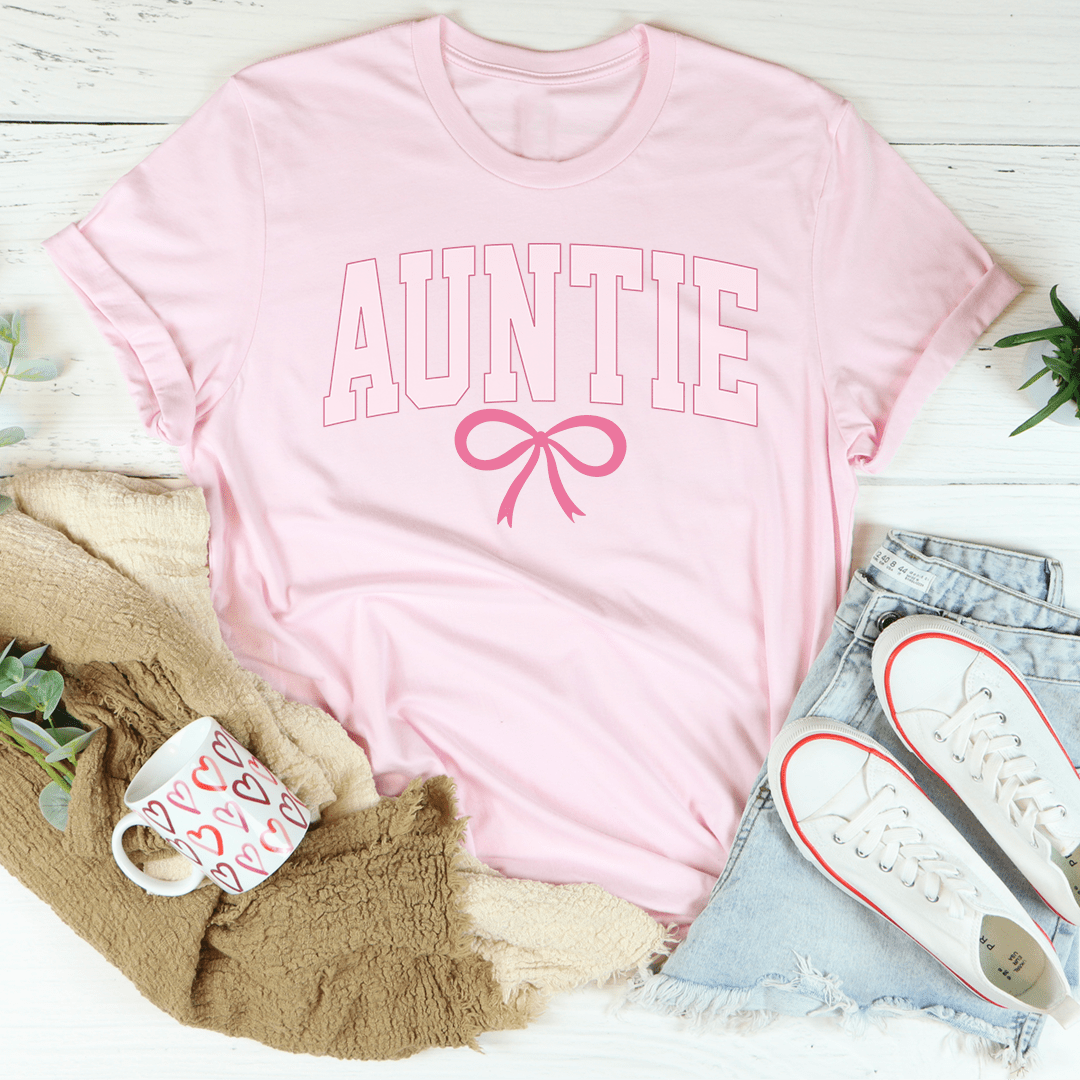 Auntie Coquette Bow Tee shopmerchmallow Auntie Coquette Bow Tee