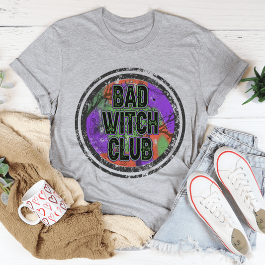 Bad Witch Club Retro Tee shopmerchmallow Bad Witch Club Retro Tee