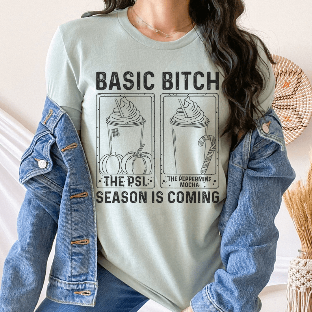 Basic B Season Is Coming Tee shopmerchmallow Basic B Season Is Coming Tee