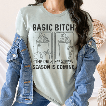 Basic B Season Is Coming Tee shopmerchmallow Basic B Season Is Coming Tee