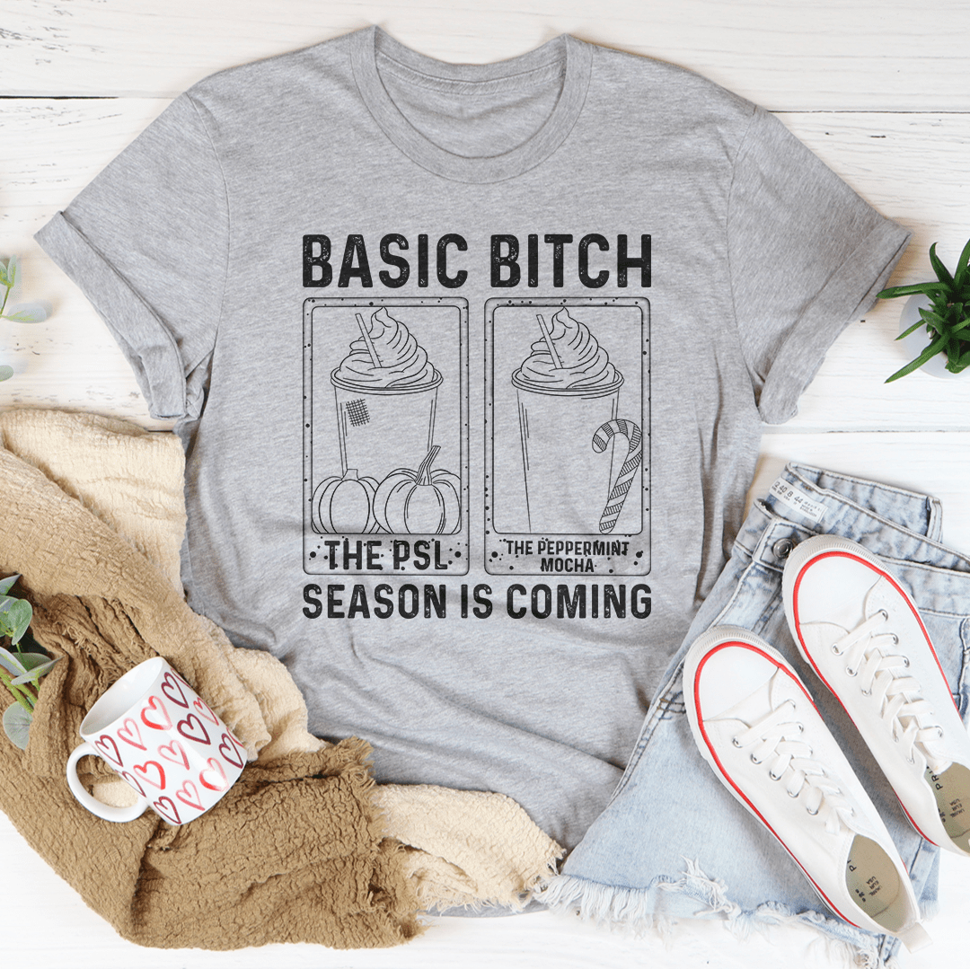 Basic B Season Is Coming Tee shopmerchmallow Basic B Season Is Coming Tee