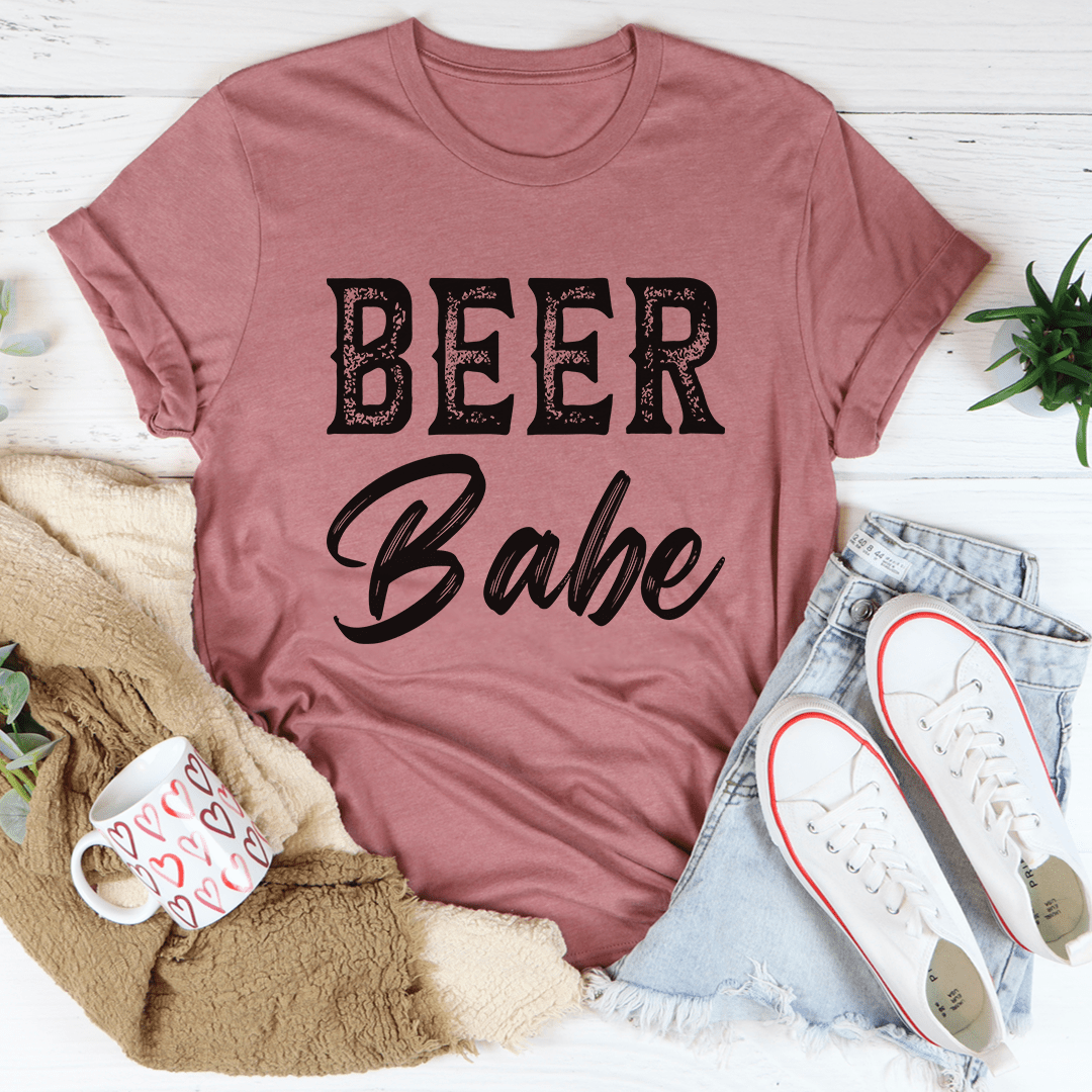 Beer Babe Tee shopmerchmallow Beer Babe Tee