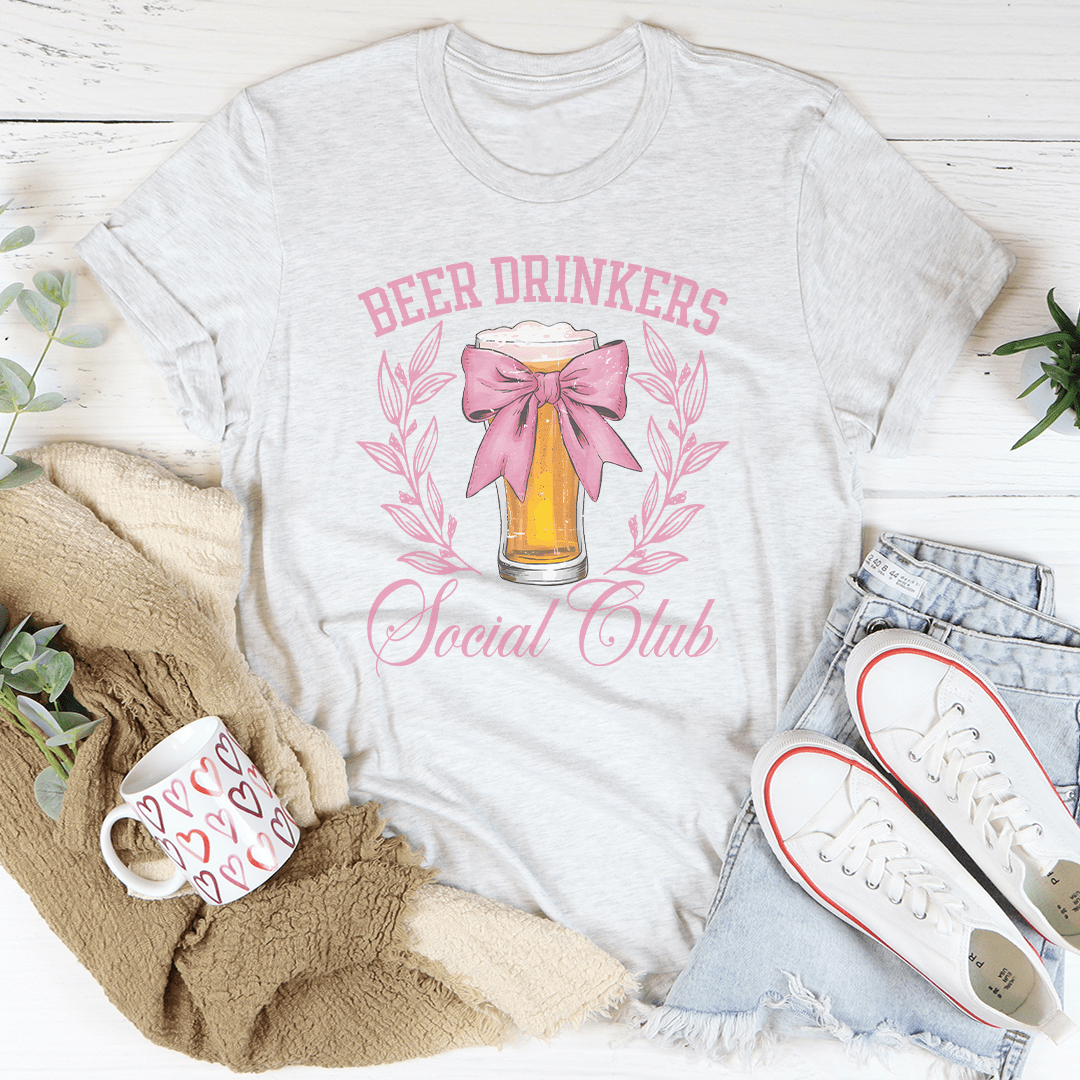 Beer Drinkers Social Club Tee shopmerchmallow Beer Drinkers Social Club Tee