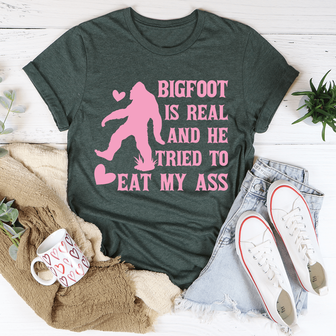 Bigfoot Is Real Tee shopmerchmallow Bigfoot Is Real Tee