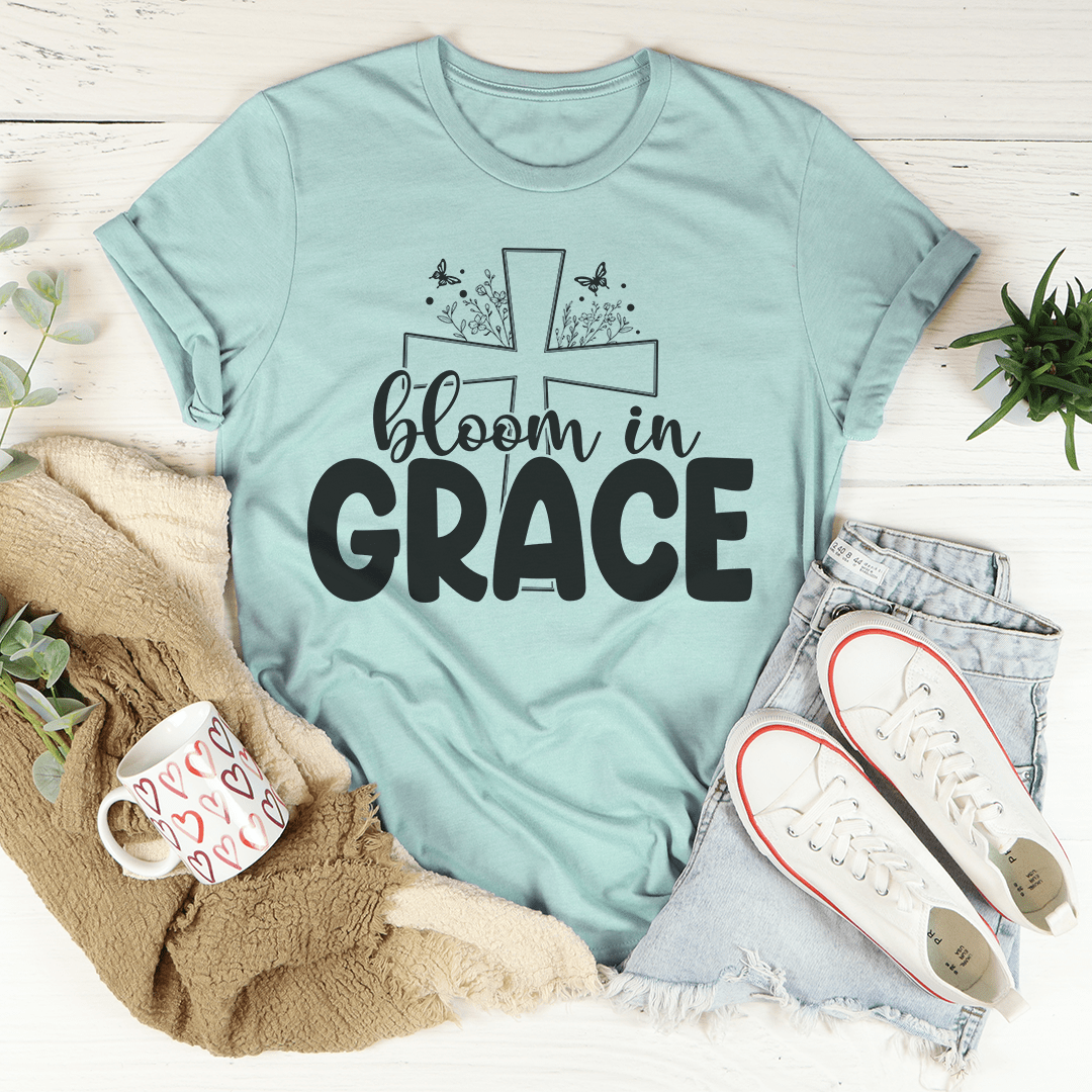 Bloom In Grace Tee shopmerchmallow Bloom In Grace Tee