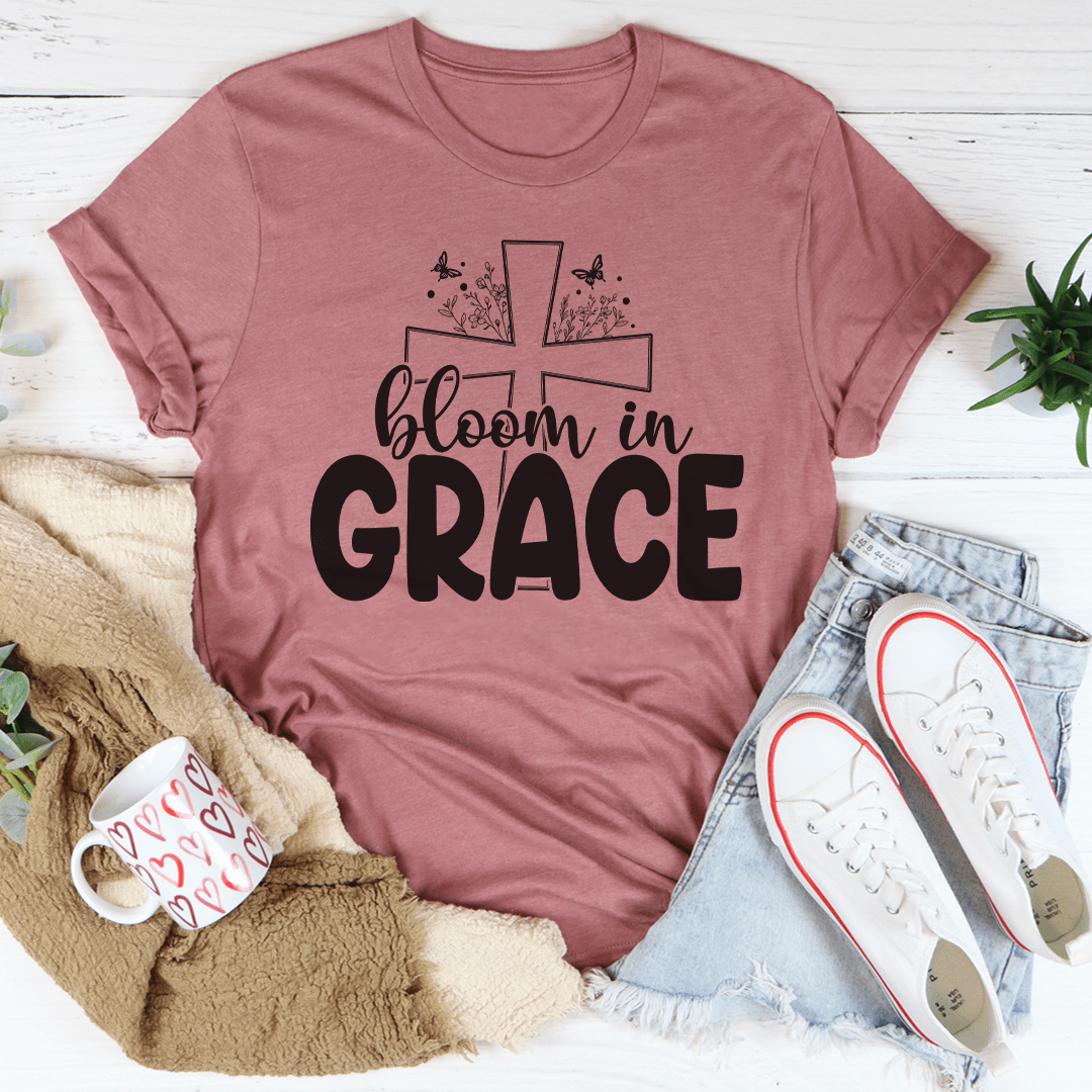 Bloom In Grace Tee shopmerchmallow Bloom In Grace Tee