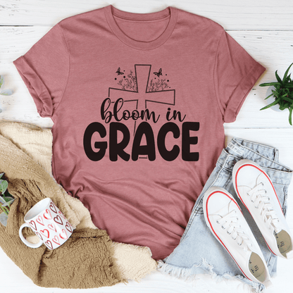 Bloom In Grace Tee shopmerchmallow Bloom In Grace Tee