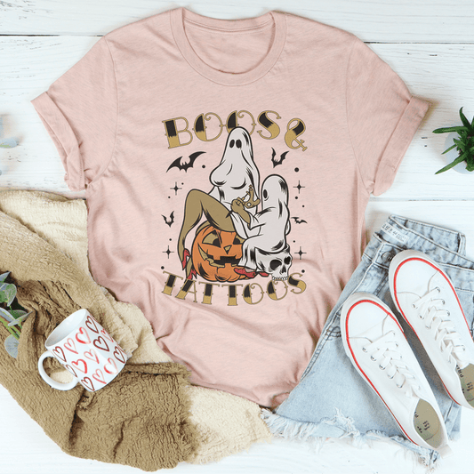 Boos & Tattoos Tee shopmerchmallow Boos & Tattoos Tee