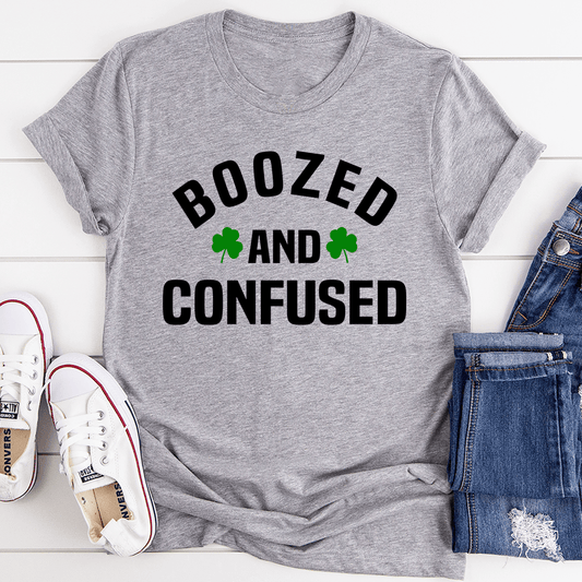 Boozed & Confused Tee shopmerchmallow Boozed & Confused Tee