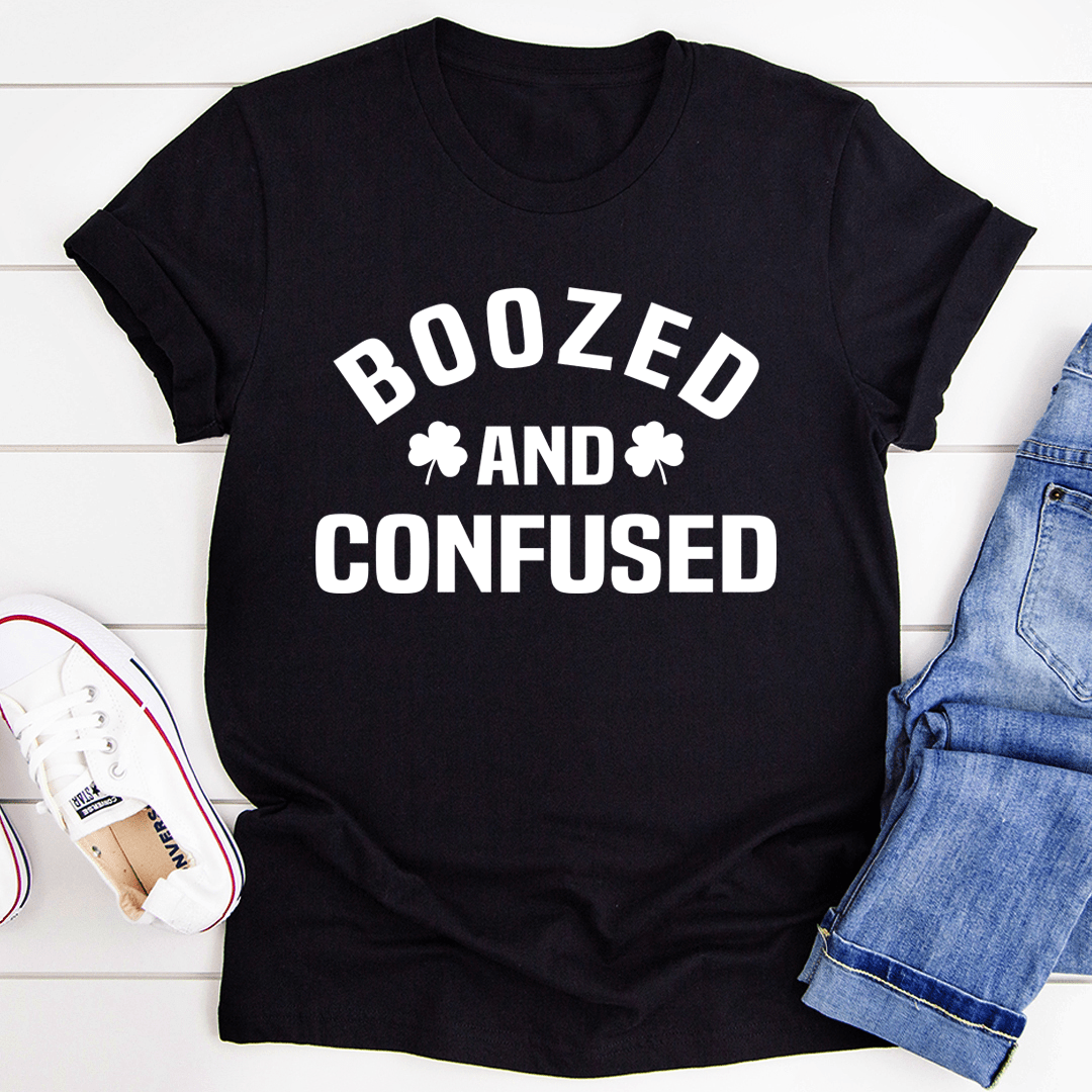 Boozed & Confused Tee shopmerchmallow Boozed & Confused Tee