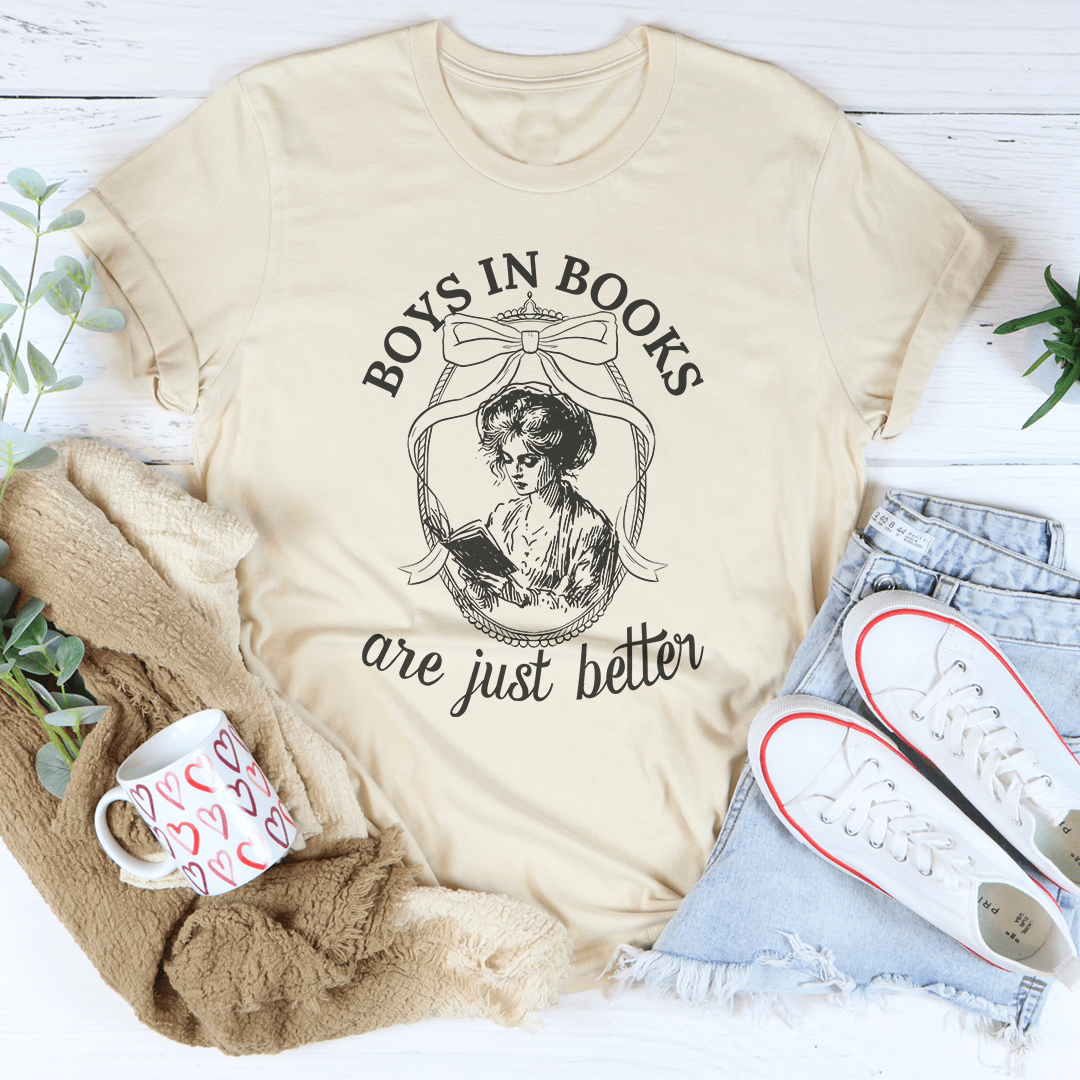 Boys In Books Are Just Better Tee shopmerchmallow Boys In Books Are Just Better Tee
