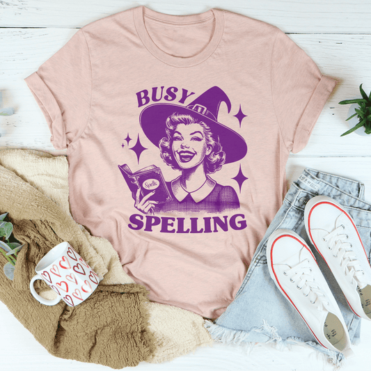 Busy Spelling Tee shopmerchmallow Busy Spelling Tee