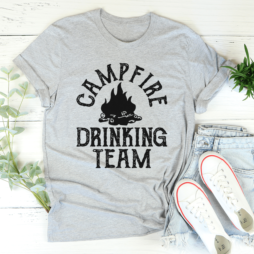 Campfire Drinking Team Tee shopmerchmallow Campfire Drinking Team Tee