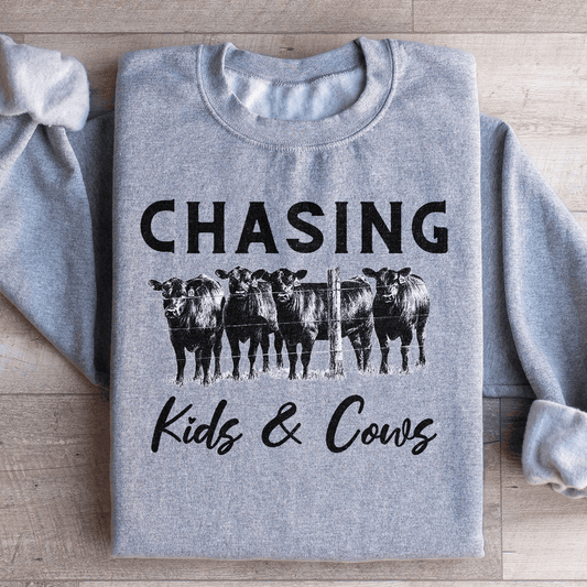 Chasing Kids & Cows shopmerchmallow Chasing Kids & Cows