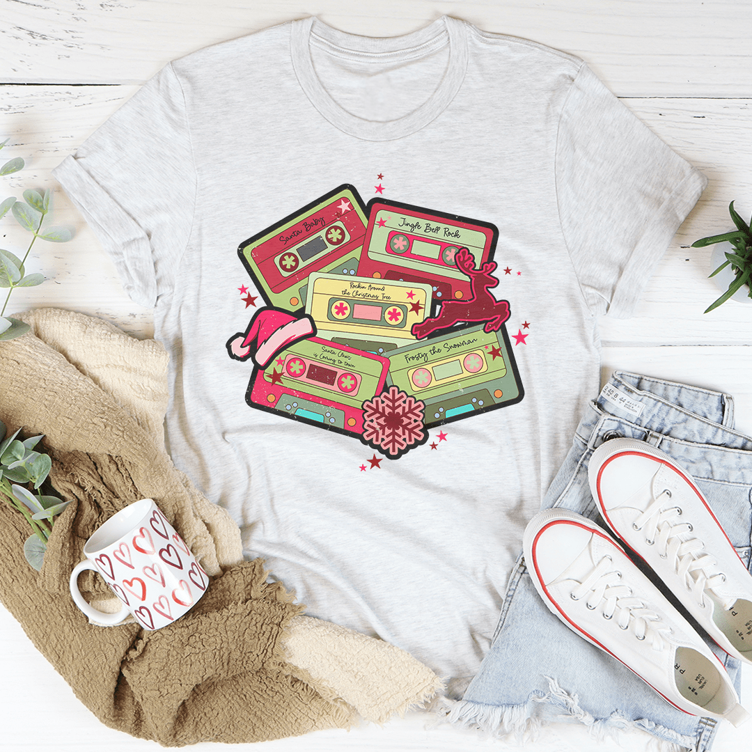 Christmas Cassettes Tee shopmerchmallow Christmas Cassettes Tee