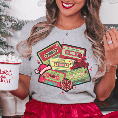 Christmas Cassettes Tee shopmerchmallow Christmas Cassettes Tee
