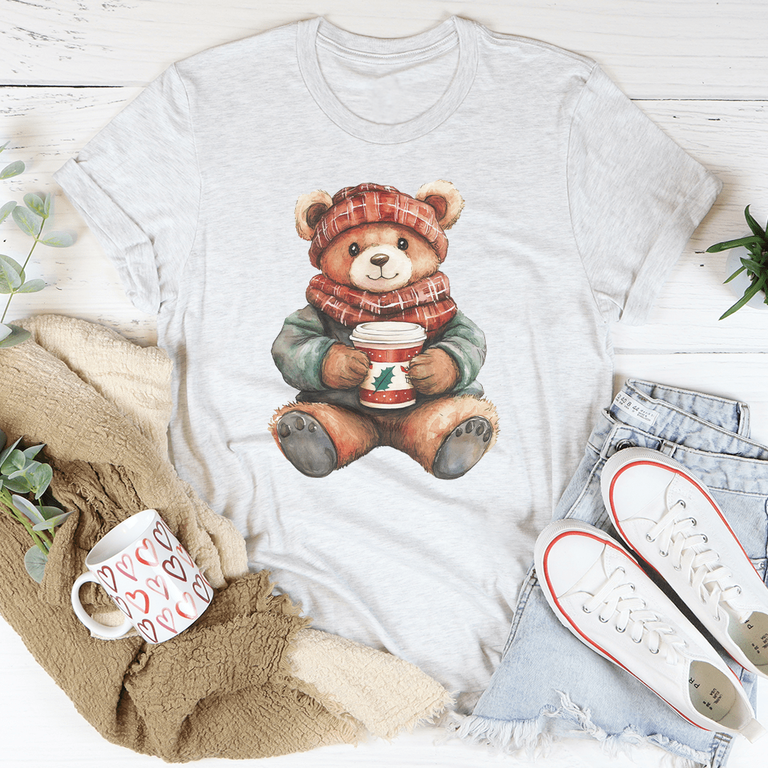 Christmas Cuddle Bear Tee shopmerchmallow Christmas Cuddle Bear Tee