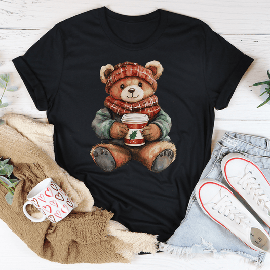 Christmas Cuddle Bear Tee shopmerchmallow Christmas Cuddle Bear Tee