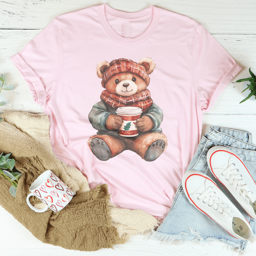 Christmas Cuddle Bear Tee shopmerchmallow Christmas Cuddle Bear Tee