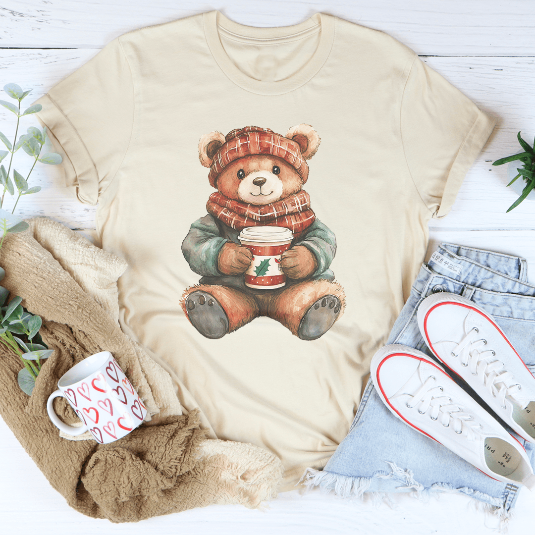 Christmas Cuddle Bear Tee shopmerchmallow Christmas Cuddle Bear Tee