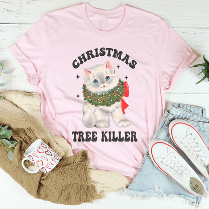 Christmas Tree Killer Tee shopmerchmallow Christmas Tree Killer Tee