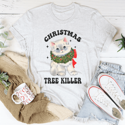 Christmas Tree Killer Tee shopmerchmallow Christmas Tree Killer Tee
