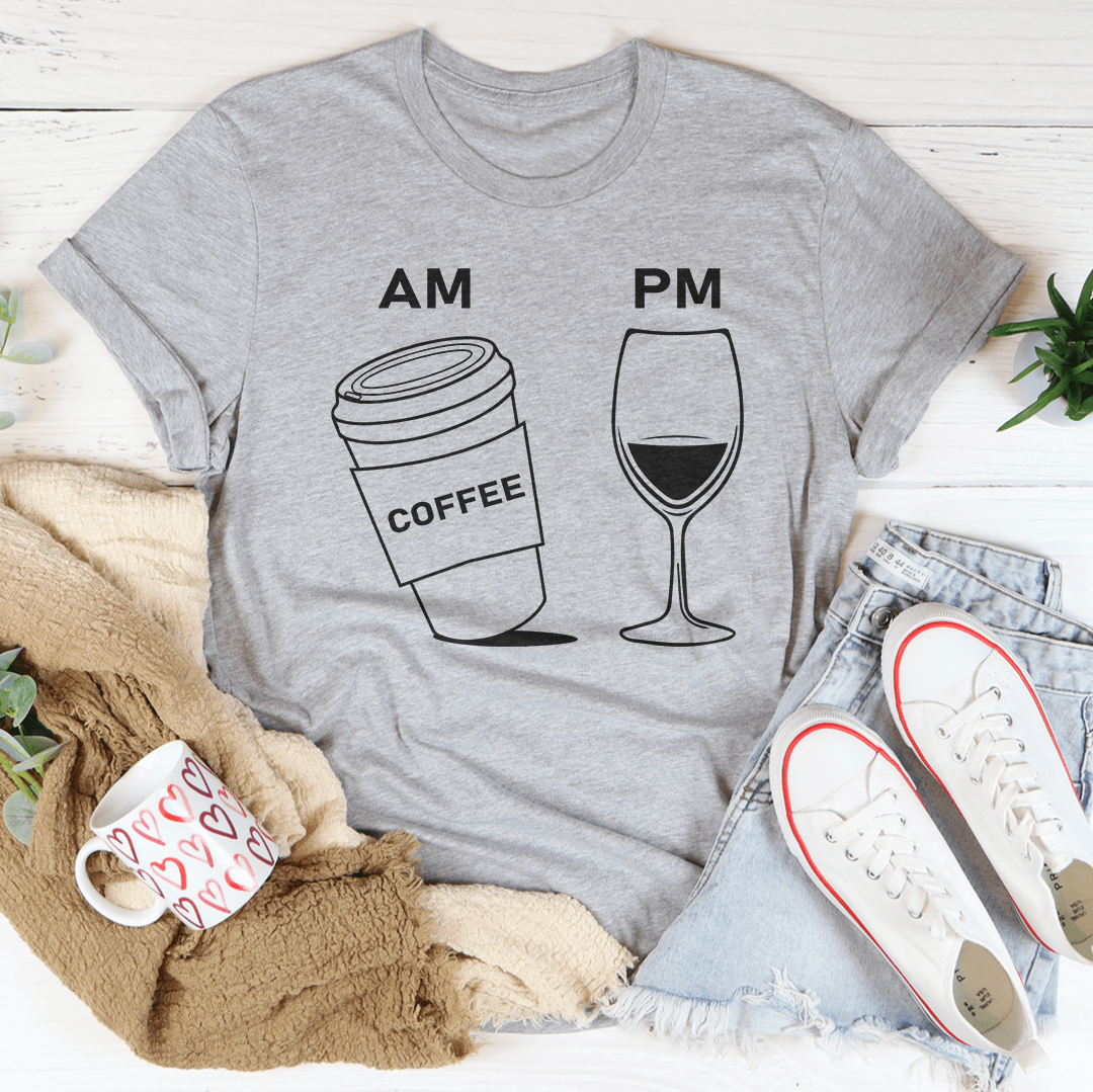 Coffee & Wine Tee shopmerchmallow Coffee & Wine Tee