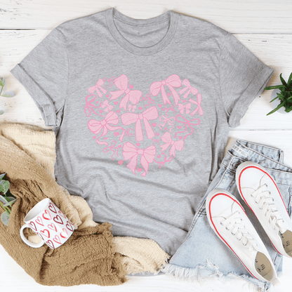 Coquette Bow Heart Tee