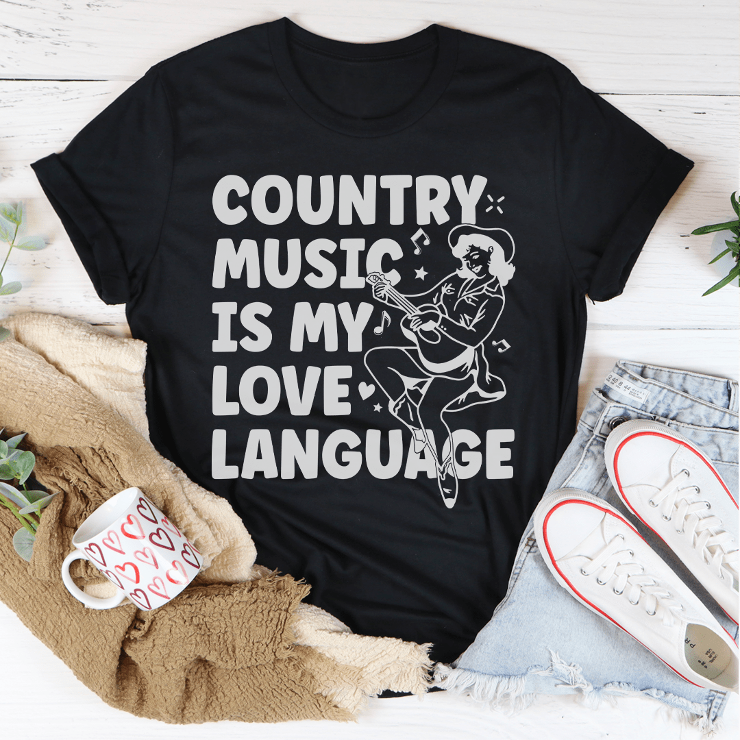Country Music Is my Love Language Tee shopmerchmallow Country Music Is my Love Language Tee