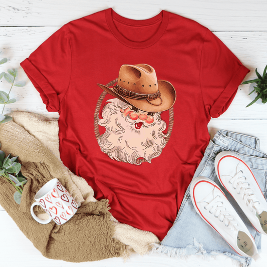 Cowboy Santa Tee shopmerchmallow Cowboy Santa Tee