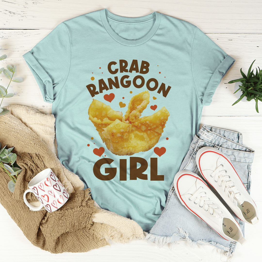 Crab Ragoon Girl Tee shopmerchmallow Crab Ragoon Girl Tee