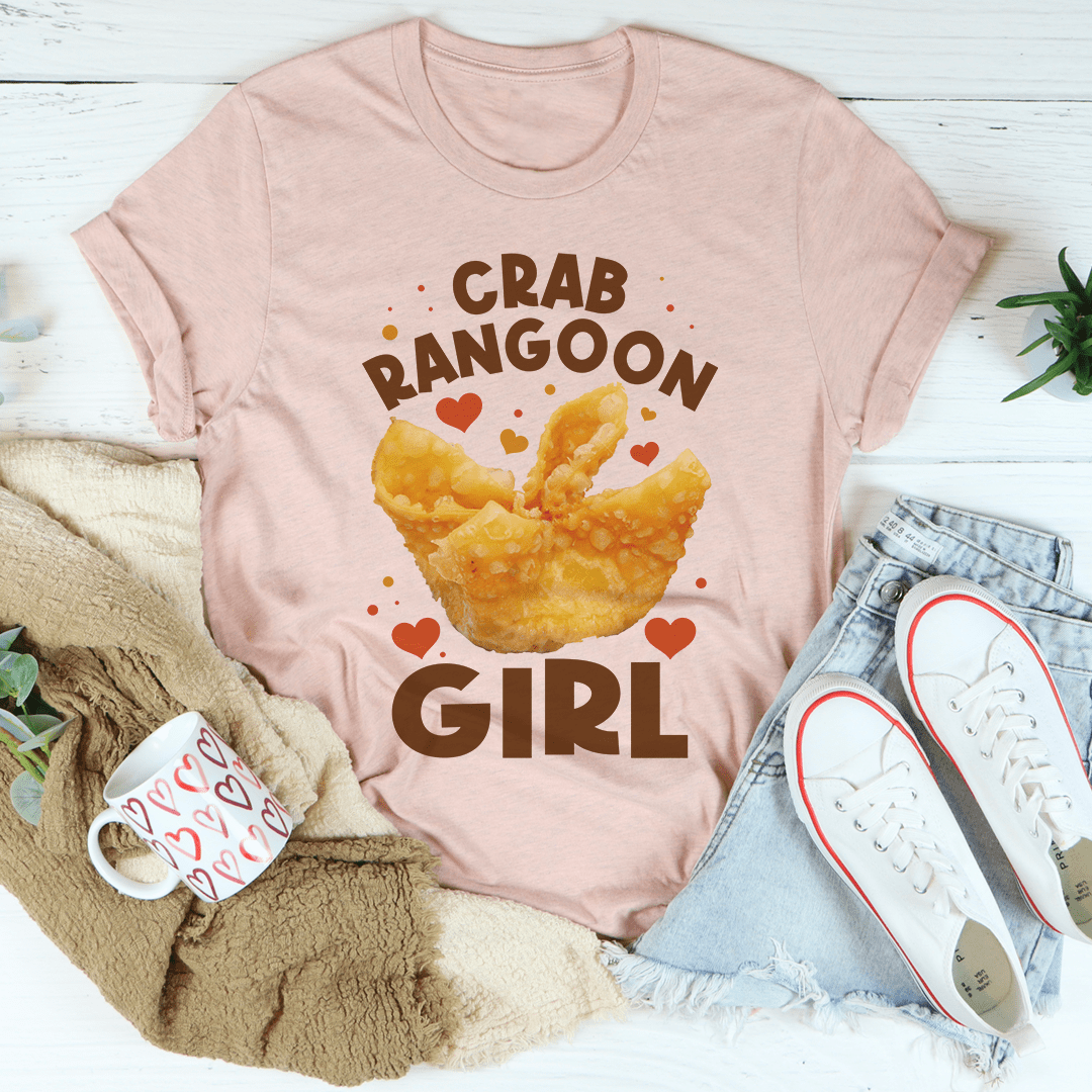 Crab Ragoon Girl Tee shopmerchmallow Crab Ragoon Girl Tee