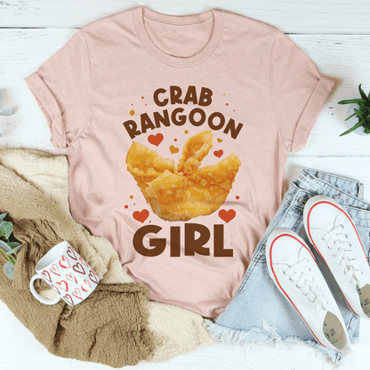 Crab Ragoon Girl Tee shopmerchmallow Crab Ragoon Girl Tee