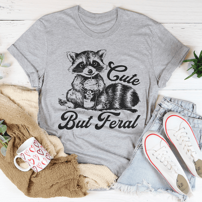 Cute But Feral Tee shopmerchmallow Cute But Feral Tee