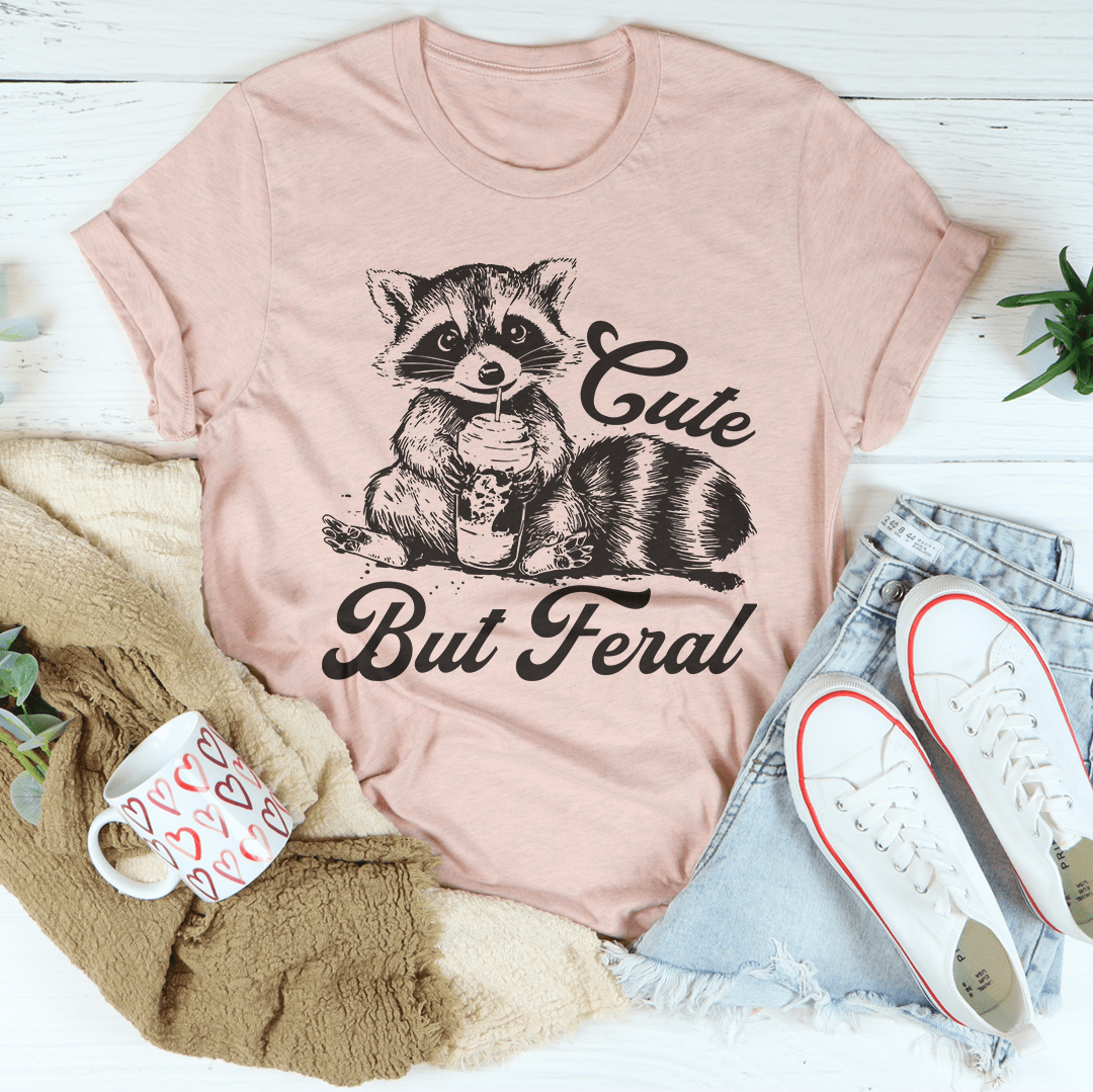 Cute But Feral Tee shopmerchmallow Cute But Feral Tee