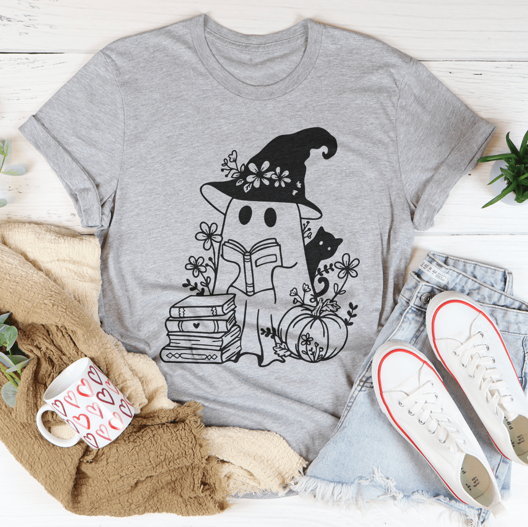 Cute Witch Ghost Tee