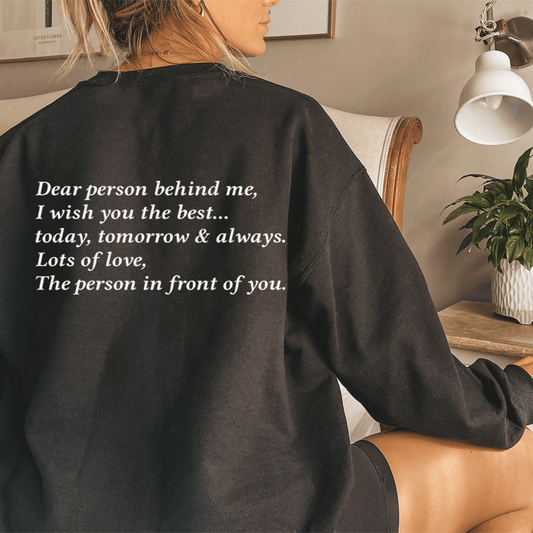 Dear Person Behind Me shopmerchmallow Dear Person Behind Me