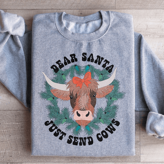 Dear Santa Just Send Cows shopmerchmallow Dear Santa Just Send Cows