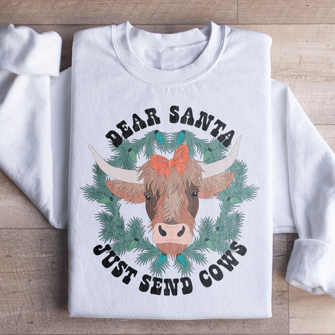 Dear Santa Just Send Cows shopmerchmallow Dear Santa Just Send Cows