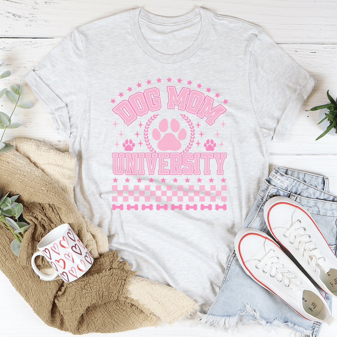 Dog Mom University Tee shopmerchmallow Dog Mom University Tee